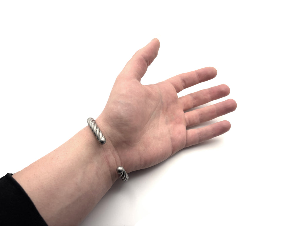 Sintered Twisted Bangle-Large